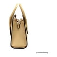 thumbnail image 3 of Michael Kors Gabby Small Camel Faux Leather Top Zip Satchel Crossbody Bag, 3 of 5