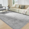 thumbnail image 3 of Ultra Soft Rug for Living Room, 8X10 Light Grey Fluffy Shag Area Rug for Bedroom, Modern Shaggy Carpets Fuzzy Rug for Teens Dorm Nursery Home Decor Aesthetic, Upgrade Anti-Skid Durable, 3 of 18