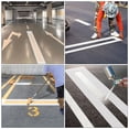 thumbnail image 3 of MIANGASTORE Reusable Parking Lot Line Stencil for Painting Easy to Clean Straight Line Template for Commercial and Personal Use, 3 of 8