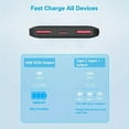 thumbnail image 4 of Shinefuture Heated Power Bank for Scarf& Gloves & Socks, Ultra Slim 5000mAh 2 USB-A  Output, 1 USB-A Input & Output Battery Pack for  Phone , MINI Power Bank , 2Pack, 4 of 11