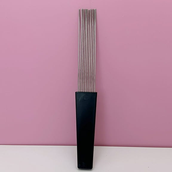 Raindrops Black Metal Guiro Scraper for Latin Percussion Instrument with Upgraded Sound Quality and Durability