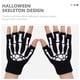 thumbnail image 4 of par de guantes de esqueleto de Halloween, guantes luminosos para fiesta, guantes de punto sin dedos, guantes cálidos de invierno, 4 of 7