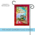 thumbnail image 3 of Toland Home Garden Red and Green Sentimental Raccoon Outdoor Garden Flag 18" x 12.5", 3 of 5