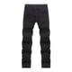 thumbnail image 3 of Pantalones de mezclilla de motocicleta elásticos de hip-hop rectos rasgados nuevos ajustados para hombres Pompotops oipoqjl22814, 3 of 7