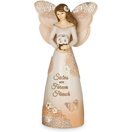 Baptism Angel Figurine - Light Your Way Every Day -
