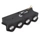 thumbnail image 4 of Aplique de pared LED de aluminio de 8 W para exteriores, para pasillos, corredores y patios, luz blanca cálida de 3000 K, resistente al agua IP65 de 85-265 V, 4 of 8