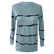 thumbnail image 4 of ICHUANYI Clearance Fashion Woman Long Sleeve T-Shirt Summer Printing Loose Blouse Tops(Sky Blue, S) ICHUANYI WER2023080911760, 4 of 5