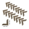 thumbnail image 2 of OFFIGAM 100Pcs Coffee Iron Corner Protectors for Books Scrapbook Supplies and Album Accessories, 2 of 6