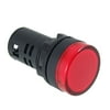 LEDs Indicator Pilot Signal Light Lamp Red Black 220VAC