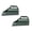 Green-2Pcs, variant on Gardening Soil Scoop, Lightweight Hand Shovel Cup with Filter Holes, Multi-Function Garden Cultivation Scoop for Digging Potting Compost, Wear Resistant