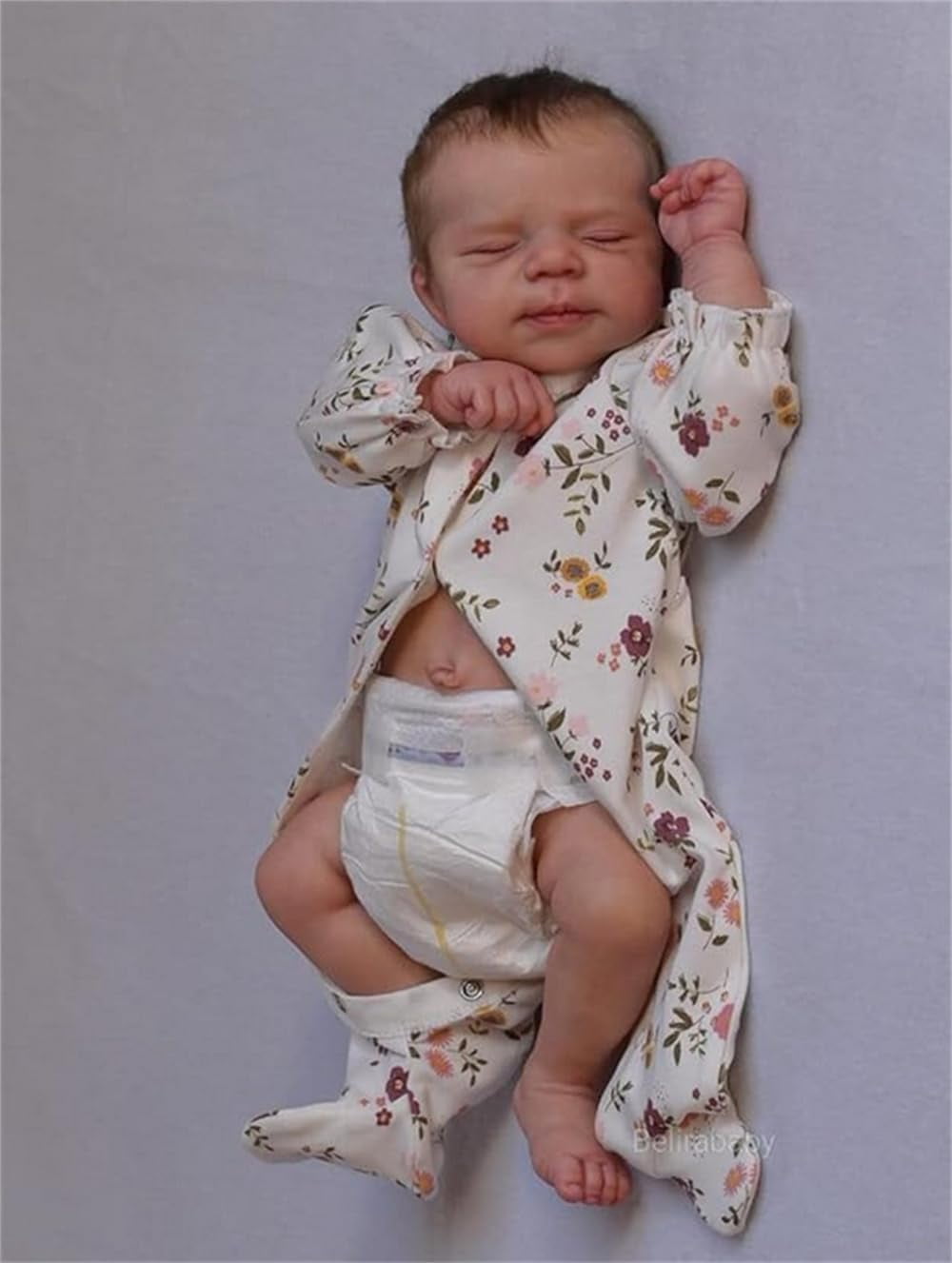 Realistic Reborn Baby Dolls Girl 19-Inch Reborn Doll Vinyl Body Sleeping Newborn Real Life Baby Gifts/Toys