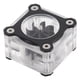 thumbnail image 1 of Medidor de agua para computadora medidor de refrigeración por agua compacto compatible con rosca G1/4 PC para computadora, 1 of 8