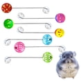 thumbnail image 4 of 3x7 Uds Bolas De Campana De Juguete Con Ventosa Suministros Para Mascotas Para Lagartos Reptiles Chinchilla, 4 of 8