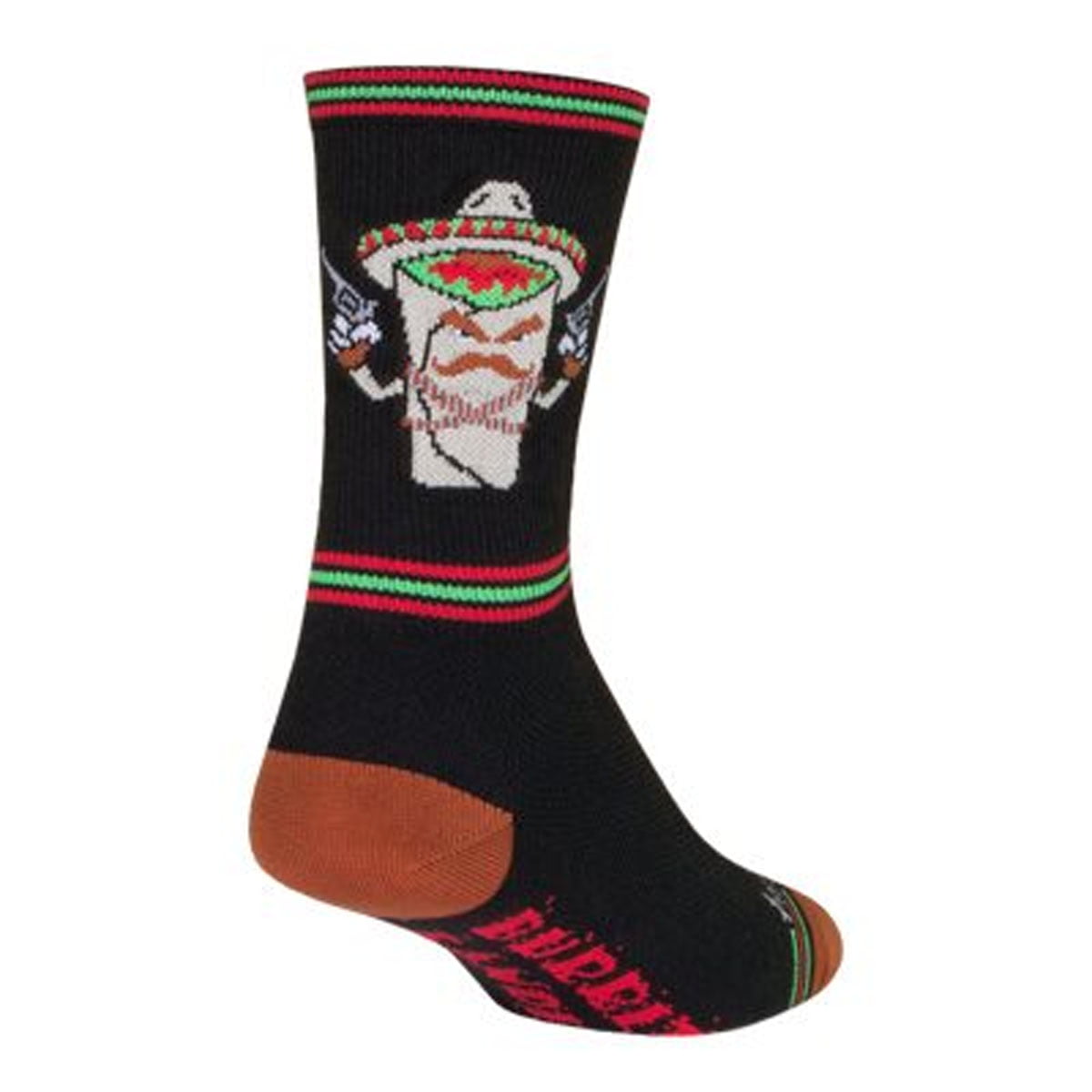 SockGuy Holiday/Limited Edition Eerie Crew S/M Cycling/Running Socks