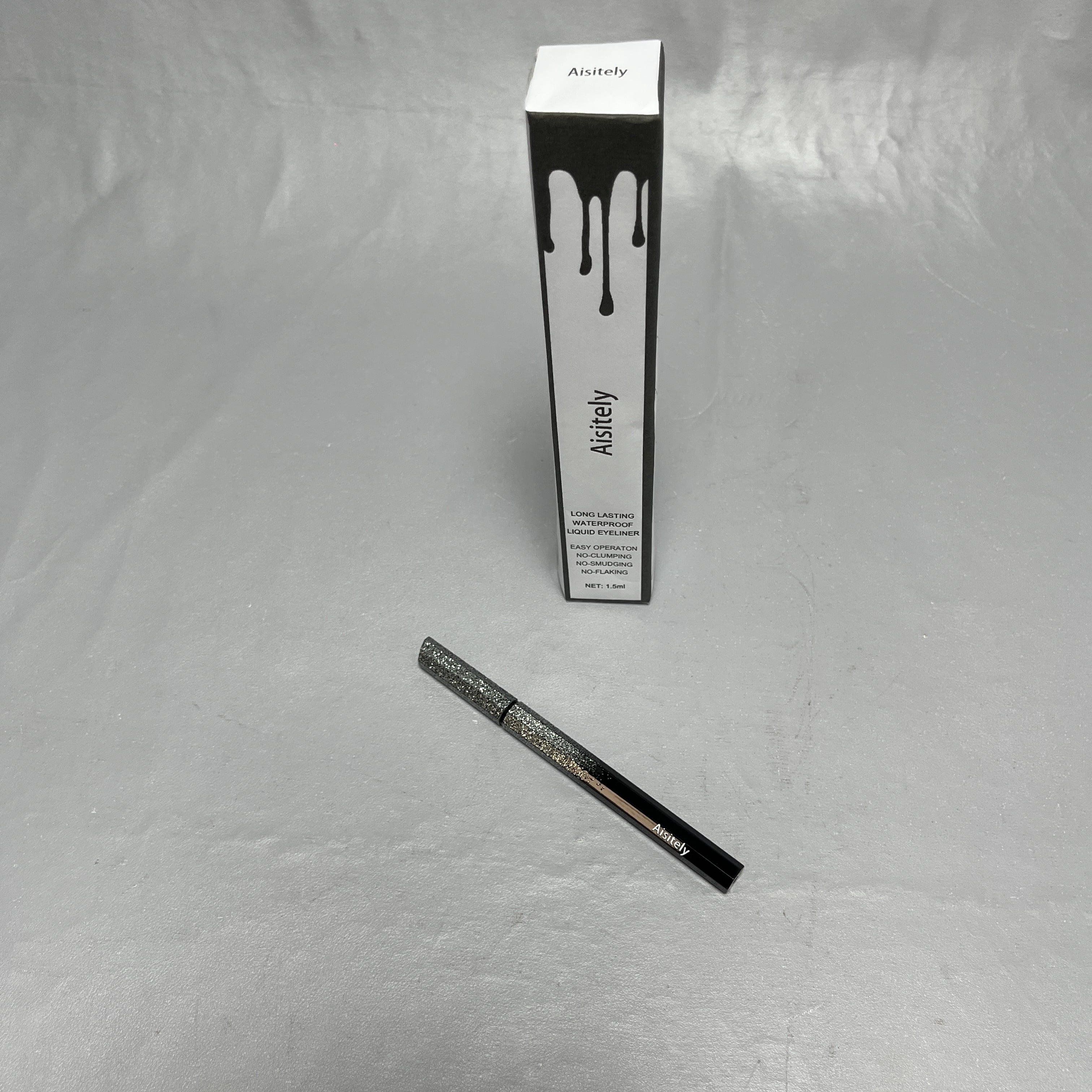 Aisitely Eyeliner Pencil, Matte Waterproof Liqudi Eye Liner Pencils, Long-Lasting Sweatproof Smudge Proof Waterline Eyeliner, Soft Smooth Eye Makeup Pen for Women,