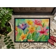 thumbnail image 3 of Carolines Treasures DAC1586MAT 18 x 27 in. Unisex Lilies in Watercolor Doormat, 3 of 5