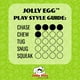 thumbnail image 3 of Juguete para perros Jolly Pets Jolly Egg Rojo 30 cm, 3 of 5