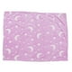thumbnail image 2 of Manta de poliéster brillante suave y cálida manta difusa para cama sofá todo SeasonPurple, 2 of 8