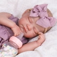 thumbnail image 2 of Muñeca Reborn Aori realista, realista, 50 cm, con kit de alimentación, 2 of 8