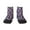 1 Black, variant on Funny colorful skull ghost Ankle Socks for Women Non Slip Socks No Show Socks Classic Low Cut Casual Socks Casual Socks