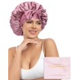 thumbnail image 1 of Gorro de seda AWAYTR para mujeres que duermen, 100% seda de morera, 1 of 7