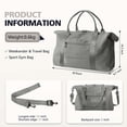 thumbnail image 4 of Bolsa de viaje TOPBAG impermeable de fin de semana para mujeres y hombres, 4 of 7