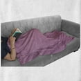 thumbnail image 5 of Modern Soft Flannel Fleece Blanket, Cup of Coffee Mug on the Table Cafe Hipster Urban Life Espresso Americano Latte, Cozy Plush for Indoor and Outdoor Use, 50" x 60", Pink and Brown, by Ambesonne, 5 of 5