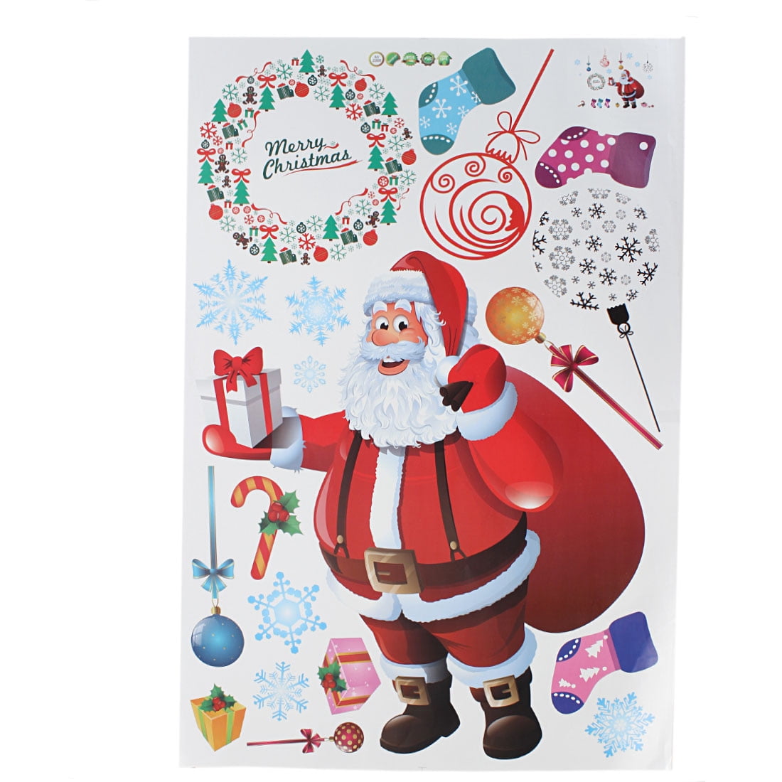 Unique Bargains Christmas Santa Removable Decal Home Shop Unique Bargains Christmas Santa Removable Decal Home Shop