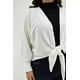 thumbnail image 4 of Cardigan con nudo Roman Fashion Tallas Extras 1847 Blanco 36, 4 of 6