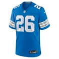 thumbnail image 2 of Men's Nike Jahmyr Gibbs Blue Detroit Lions Game Jersey, 2 of 6