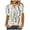 White womens tops summer, variant on USSUMA Womens Tops Dressy Casual Summer, Womens Printed Tunic Tops Short Sleeve V Neck Button Down Blouses Summer Casual Basic Tee Shirts for Women