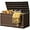 Brown, variant on XgoodX 31 Gallon Resin Deck Box Waterproof Indoor Outdoor Storage Boxes for Patio Furniture Cushions and Garden Tools (Black, 31gallon-2 Packs)
