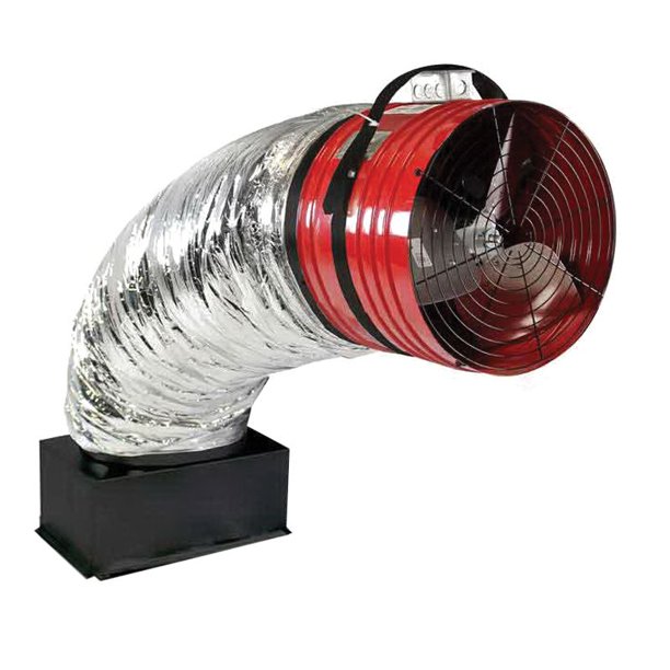 QuietCool TRI PRO5.5 2Speed Trident Pro Whole House Fan 120 Volt AC