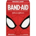 thumbnail image 3 of Band-Aid Adhesive Bandages, Marvel Spiderman, Assorted Sizes 20 Ct, 3-Pack, 3 of 5