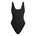 thumbnail image 5 of No Boundaries Women's and Women's Plus Crinkle One Piece Swimsuit, Sizes XXS-XXL, 5 of 5