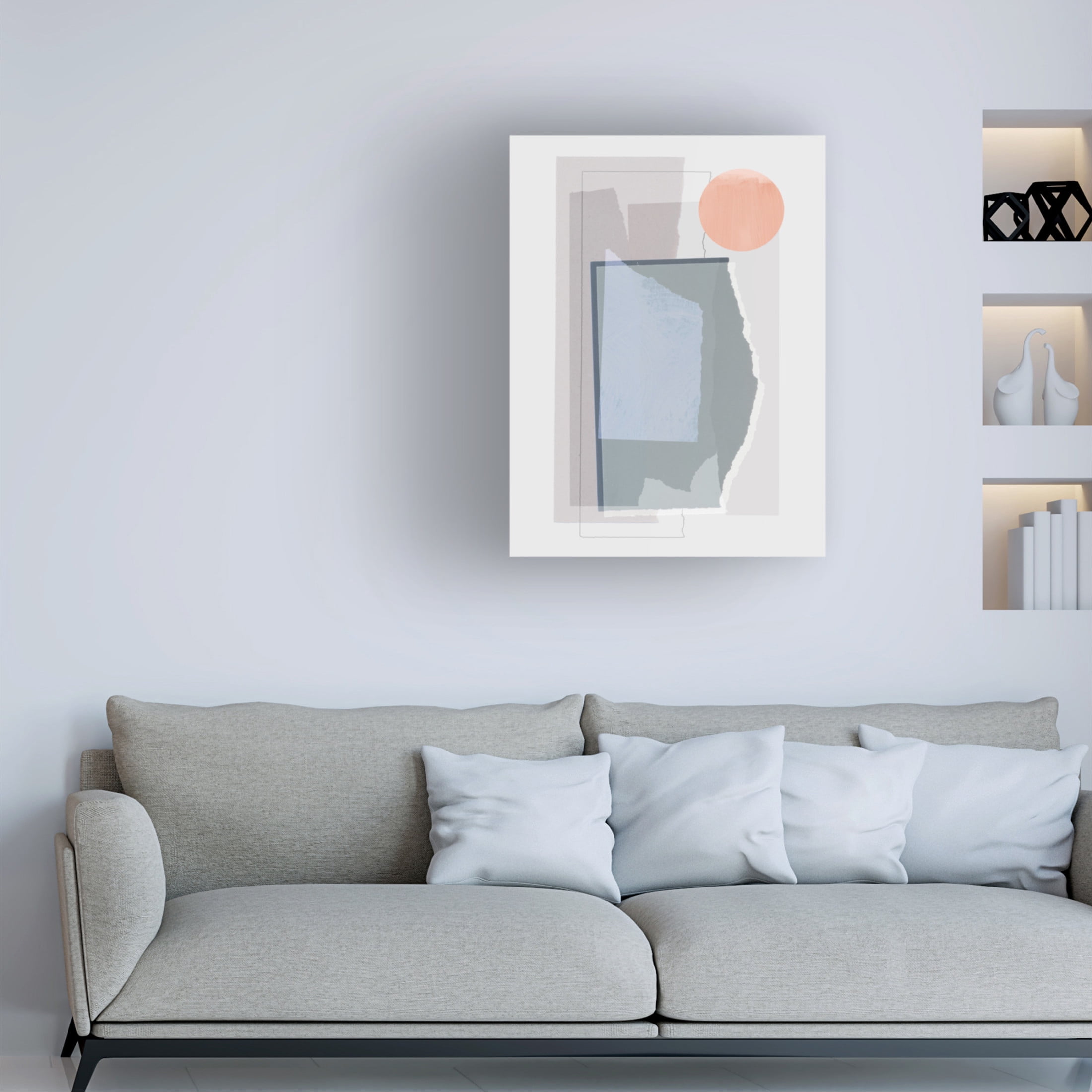 Trademark Fine Art Mareike Bohmer Pieces 10B Canvas Wall Art
