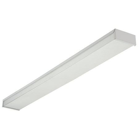 Lithonia Lighting 3348 4' White 2 Bulb T8 Fluorescent Ceiling