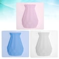 thumbnail image 5 of KAKOWELY 3Pcs Silicone Wall Hanging Vase Wall Mounted Planter Punch Free Flower Pot Plant Holder Flowers Hanger Decorative Wall Vertical Container (Random Color),5.91X"X5.91"X1.57", 5 of 5
