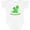 AA-White, variant on Daddy's Lil' Dragon Cute Green Dragon Boys or Girls Baby Bodysuit