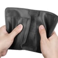 thumbnail image 3 of Porta pasaporte de cuero - Cartera para pasaporte, Cartera plegable de cuero para pasaportes Hebilla magnética, 3 of 5