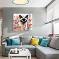 thumbnail image 4 of HFDF Siamese cat watercolor patg prt - watercolor landscape art,nursery wall art neutral,wall art posters,-Ready to hang 16x24inch Framed, 4 of 5