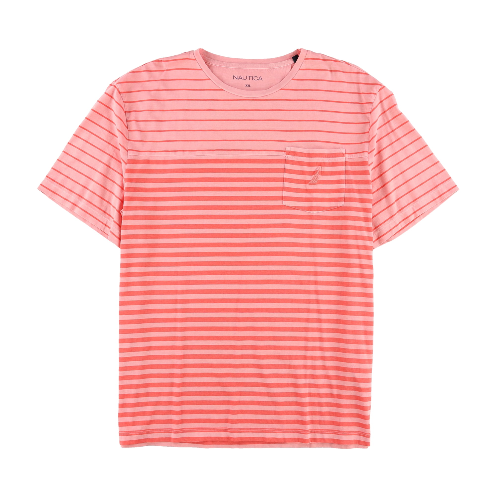 Men's Neon UV Bright Lycra Orange V Neck Top T-Shirt Party Dress Up Club Rave 