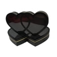 thumbnail image 3 of 2x Caja de Regalo Del Día de San Valentín en Forma de Corazón Embalaje de Dulces para Mujeres Regalos Del Día de San Valentín para Novias de Aniversar Negro, 3 of 8