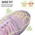 thumbnail image 6 of AOV Womens Walking Shoes with Arch Support Athletic Orthotic Sneakers for Women Foot Pain Relief Size 9 Pink, 6 of 6
