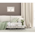 thumbnail image 2 of Off-White Country-Rustic Cow Skull Adult Decor; 1 - 18" x 12" Distressed Frame, 2 of 3