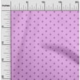 thumbnail image 2 of oneOone Viscose Jersey Mauve Fabric Floral Quilting Supplies Print Sewing Fabric By The Yard 60 Inch Wide, 2 of 4