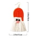 thumbnail image 3 of Jumpingount Pendientes tejidos de Navidad, pendientes bohemios tejidos con borlas de Papá Noel, pendientes colgantes de gota trenzados hechos a mano para Ropa, zapatos y accesorios Miscelánea No.1 Jumpingount AP006515-01, 3 of 6