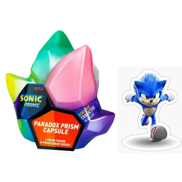 Paquete de Figuras Sonic The Hedgehog Prime Paradox Prism 2.5"