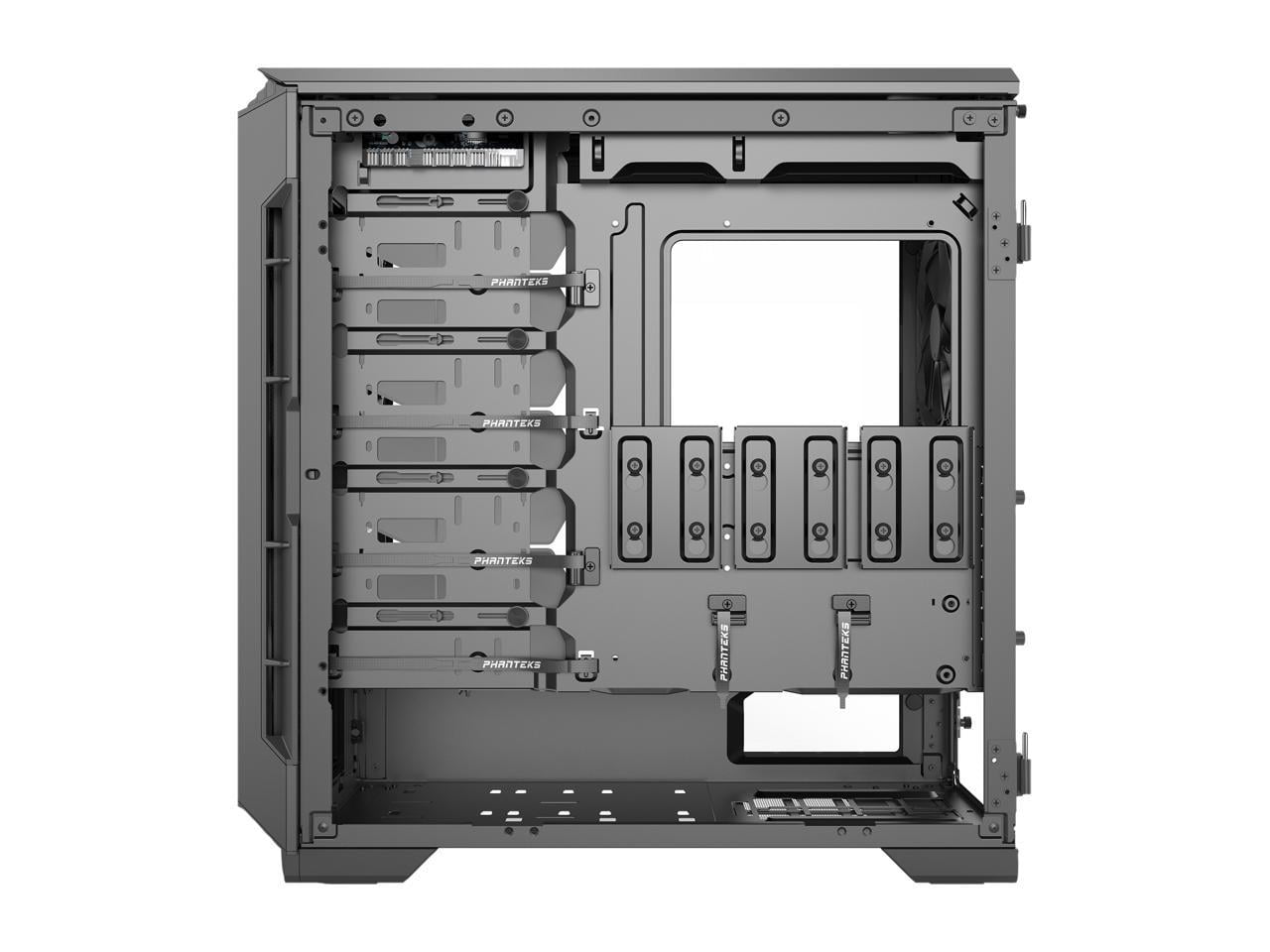 Phanteks Eclipse P600S ATX Mid Tower PC Parts, Black Steel