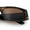 Tortoise - Brown, variant on Classy Mod Narrow Rectangle Sport Plastic Dad Fashion Retro Sunglasses Beige - Black